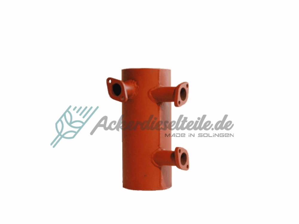 MAN Auspufftopf für 2 Zylinder Motor 2DN