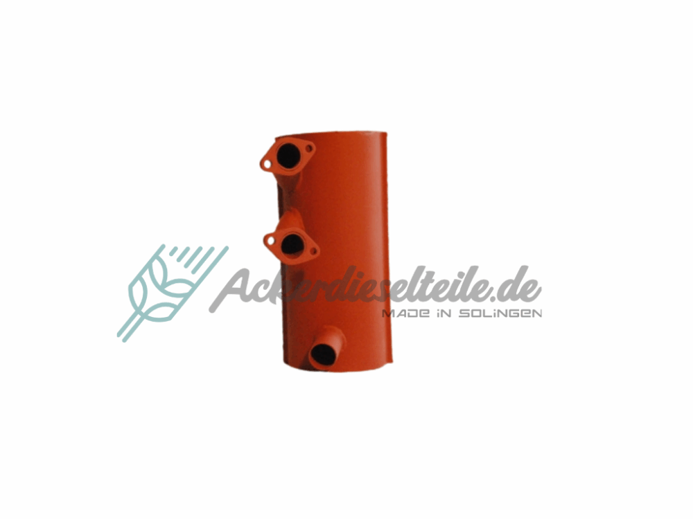 MAN Auspufftopf für 2 Zylinder Motor 9532
