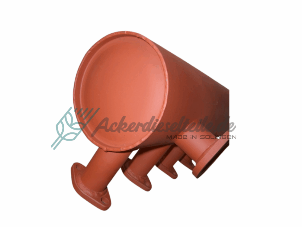MAN Auspufftopf für 4 Zylinder Motor 8814, 9214, 9614 – Bild 3