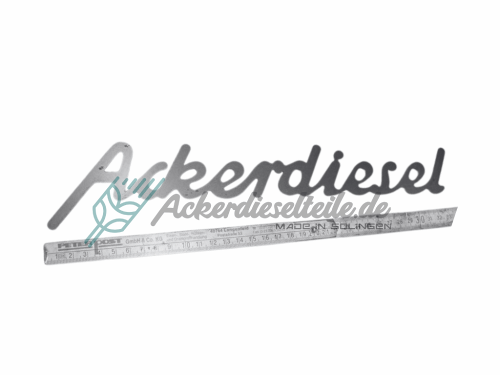 Ackerdiesel Schriftzug – Bild 2
