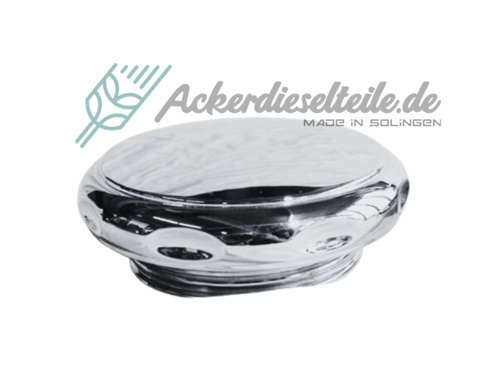 MAN Kühlerdeckel messing verchromt